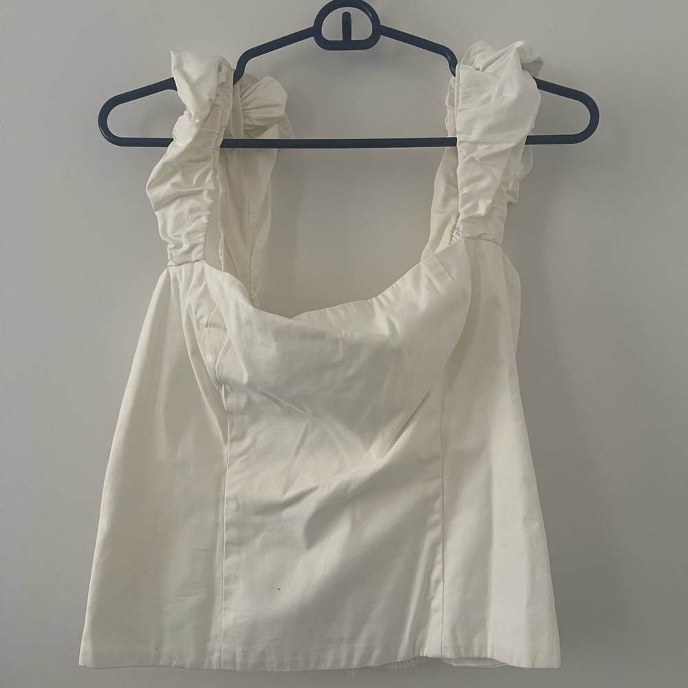 Reformation Stretch Corset Tank top